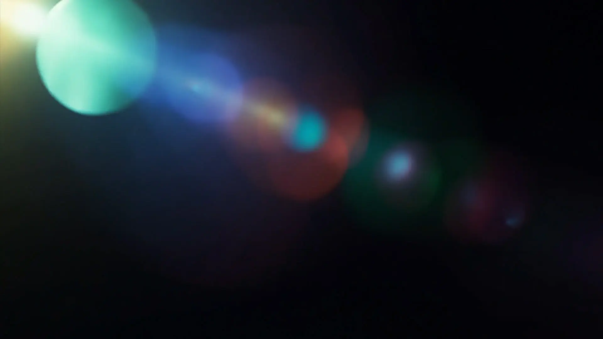 Colorful Lens Flare Overlay for Cinematic Video Projects